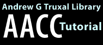 Andrew G. Truxal Library Tutorial title